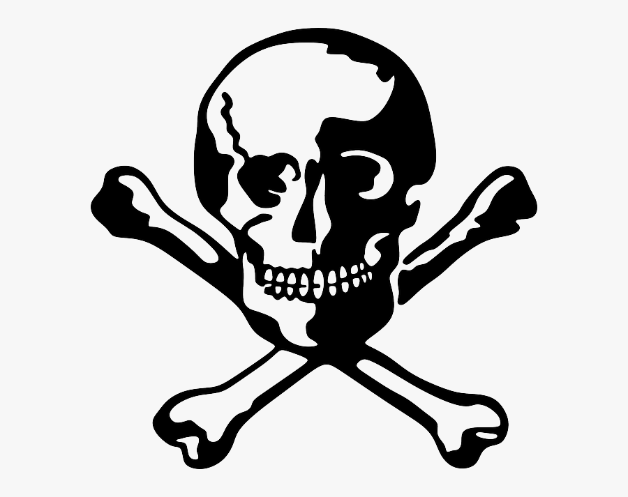 Drugs Clipart Toxicology - Skull And Bones Cross, Transparent Clipart