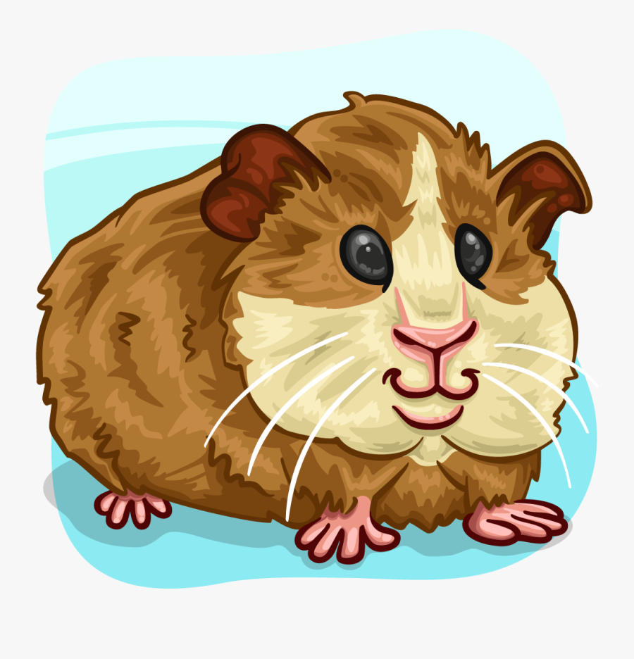 Transparent Clipart Guinea Pigs - Cartoon, Transparent Clipart