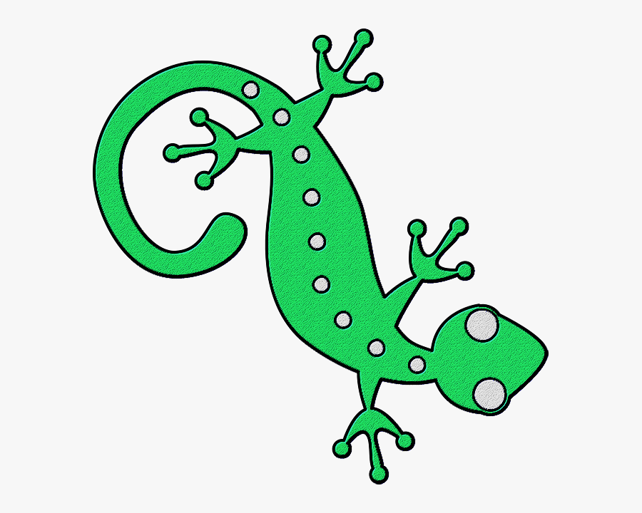 Lizard-sandstone - Gecko, Transparent Clipart