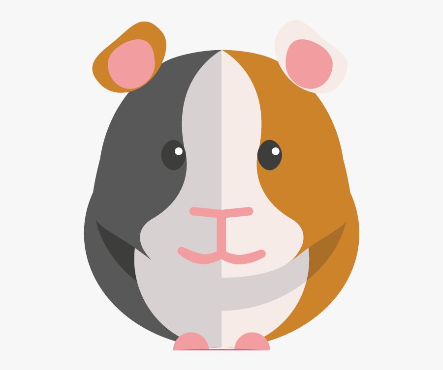 Cartoon Guinea Pig - Guinea Pig Icon Png, Transparent Clipart