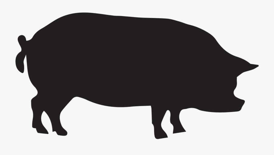 Guinea Pig Silhouette Clip Art - Cog Hill Farm, Transparent Clipart