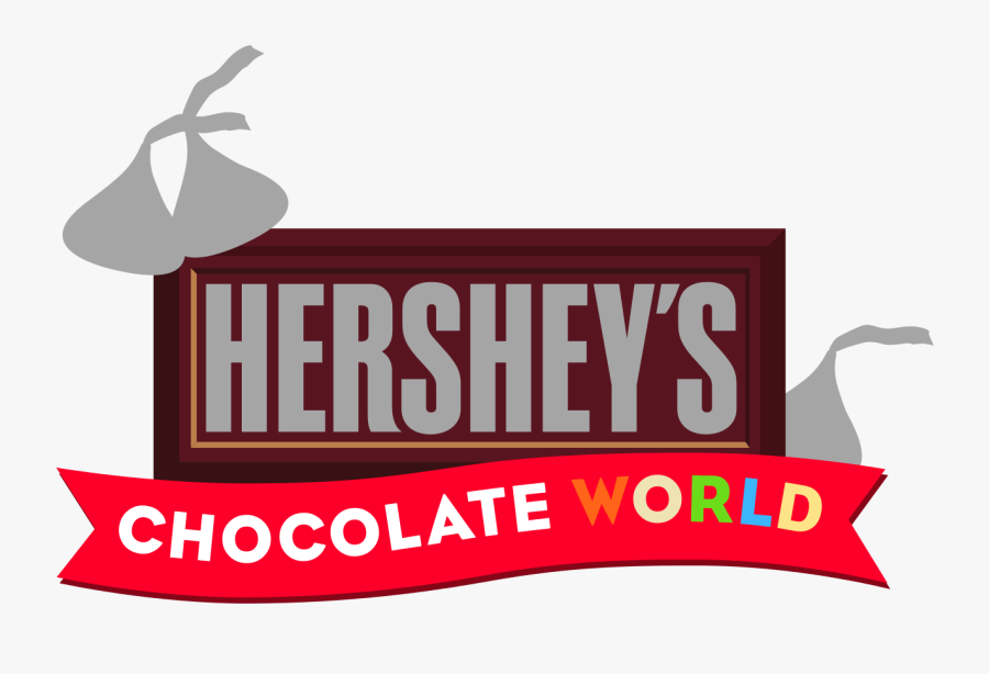 Clipart Candy Candy Bar - Hershey's Chocolate World Logo, Transparent Clipart