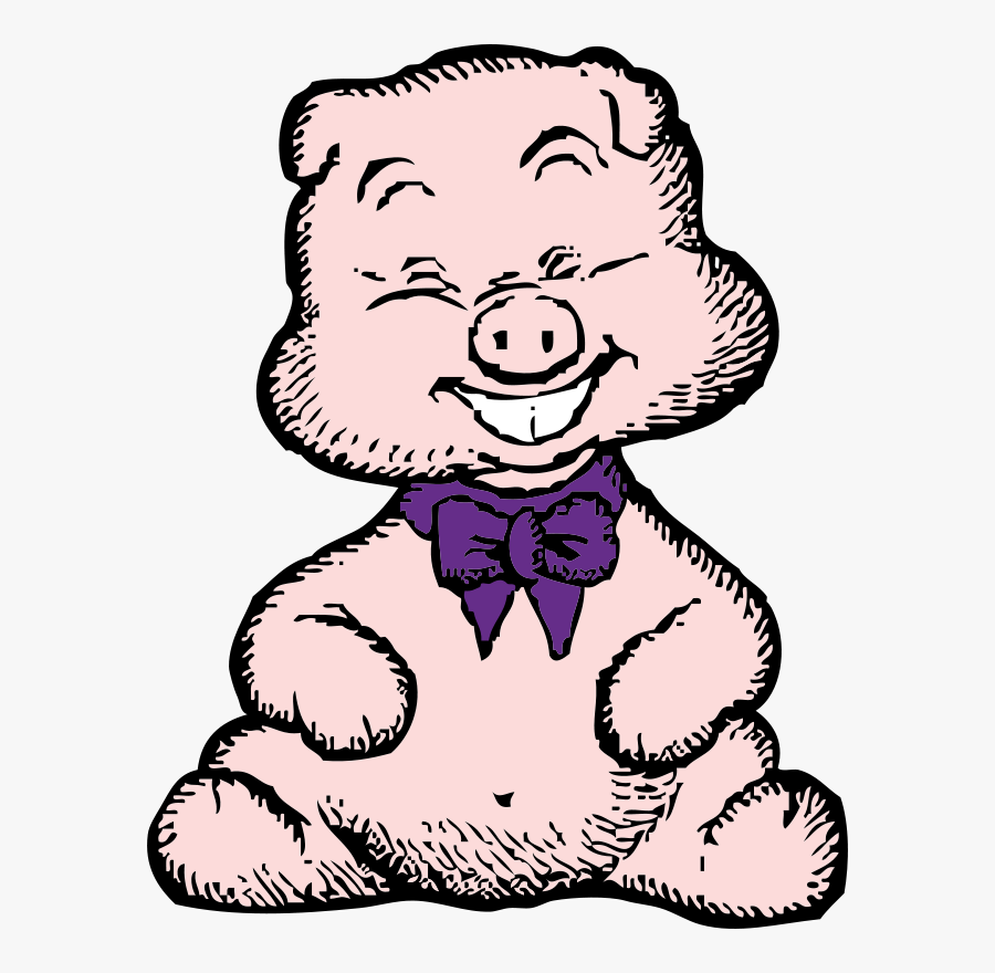 Emotion,art,human Behavior - Pig Clip Art, Transparent Clipart