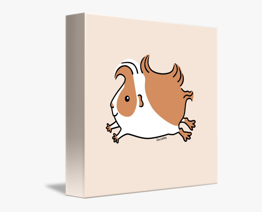 Vector Black And White Download Leaping And White By - Guinea Pig, Transparent Clipart