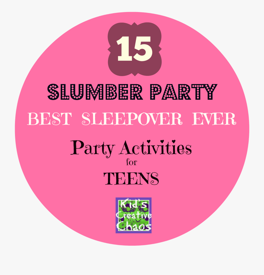 Clip Art Slumber Party Images - Fun Games To Play At Teenage Girl Sleepovers, Transparent Clipart