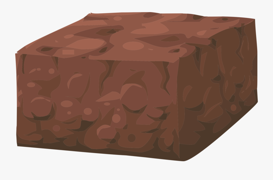 Brown,angle,rectangle - Brownie Clipart Transparent Background, Transparent Clipart