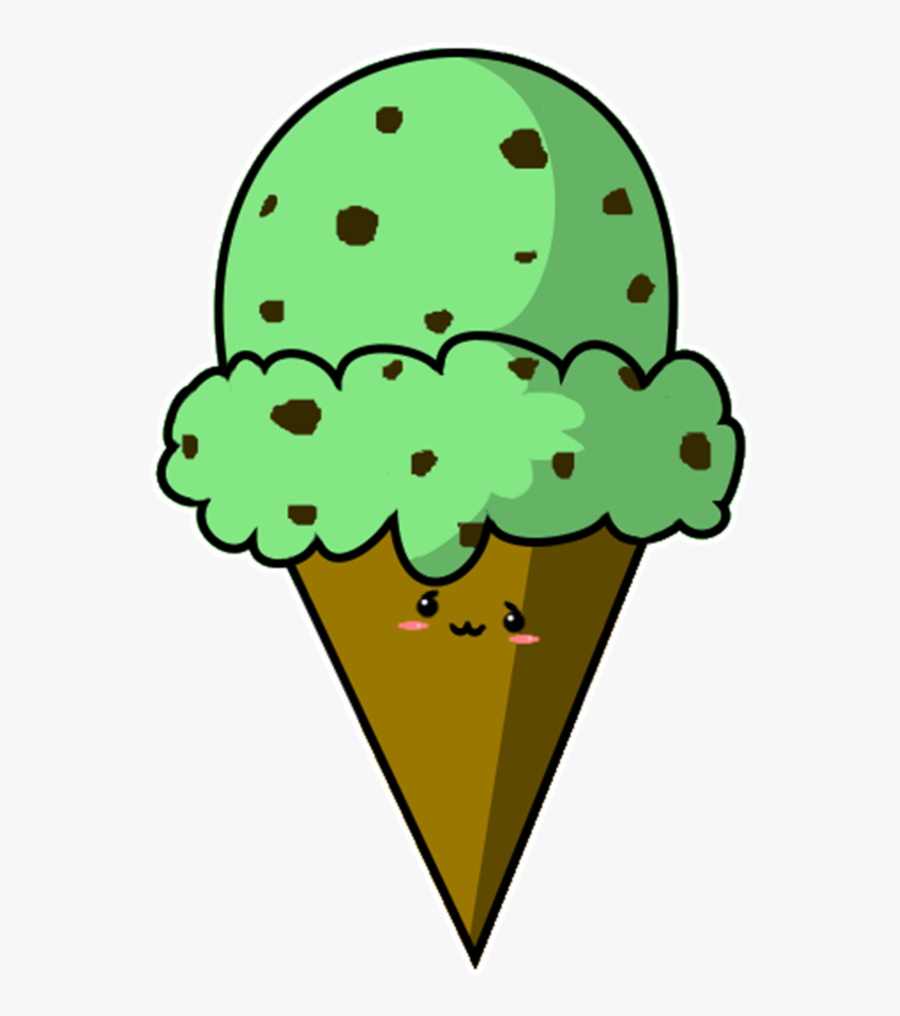Ice Cream Cones Chocolate Brownie Chocolate Ice Cream - Mint Ice Cream Clipart, Transparent Clipart