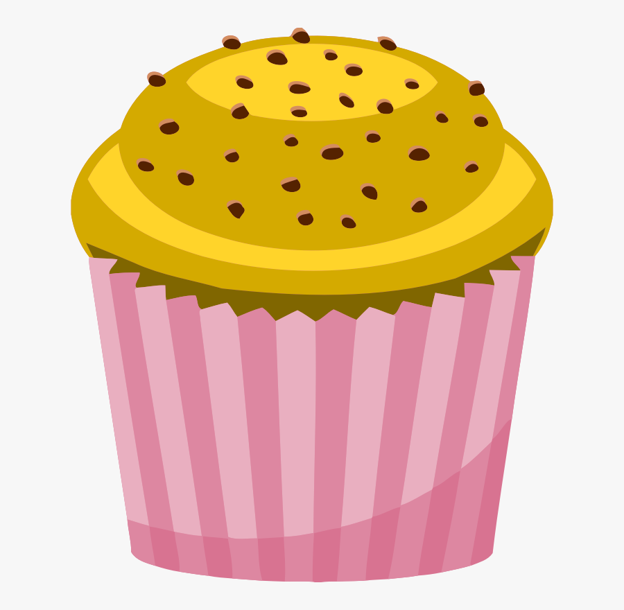 Cup,baking Cup,yellow - Cupcake, Transparent Clipart