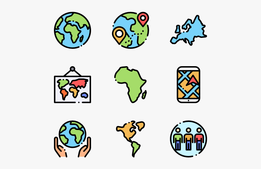 Clip Art Geography Pictures - Geography Icon Png, Transparent Clipart