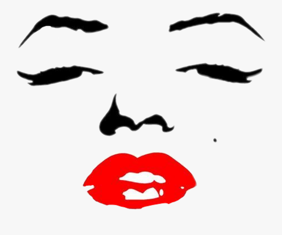 Smile Is The Best Makeup Any Girl Can Wear Clipart - Girl With Red Lipstick Quotes, Transparent Clipart