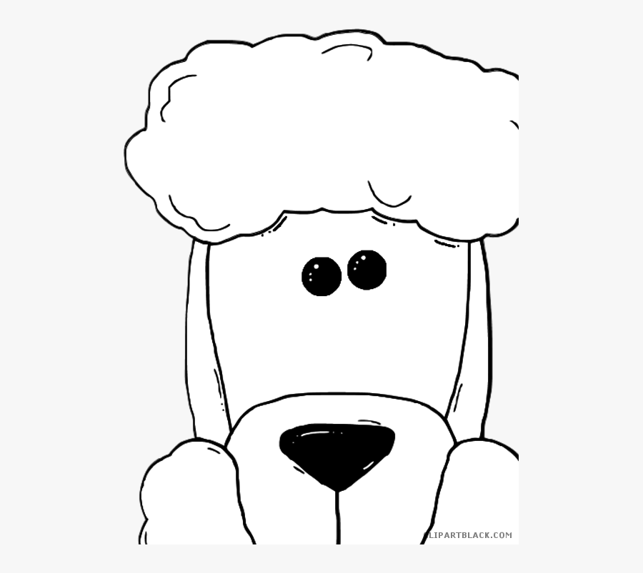 Dog Face Clipart - Dog, Transparent Clipart