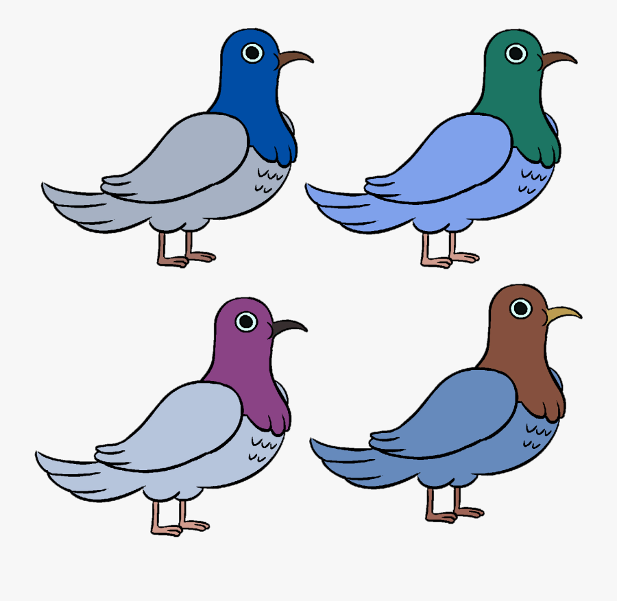 Feet Clipart Pigeon - Bravest Warriors Png, Transparent Clipart