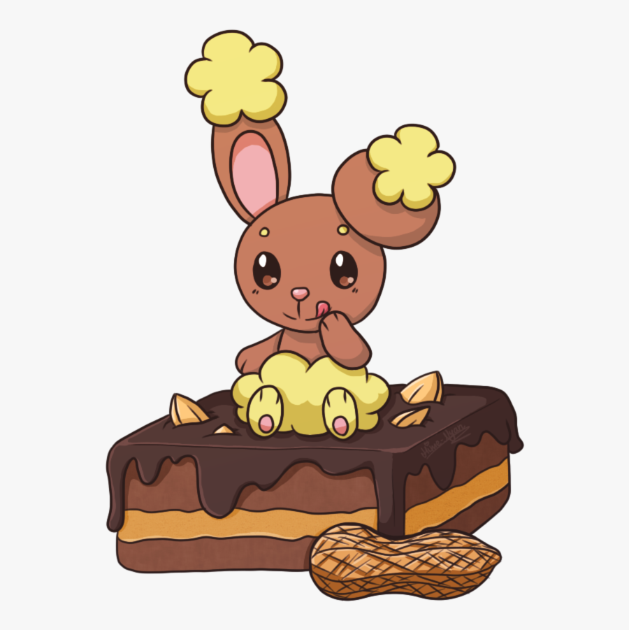 Buneary With A Pb - Cartoon, Transparent Clipart
