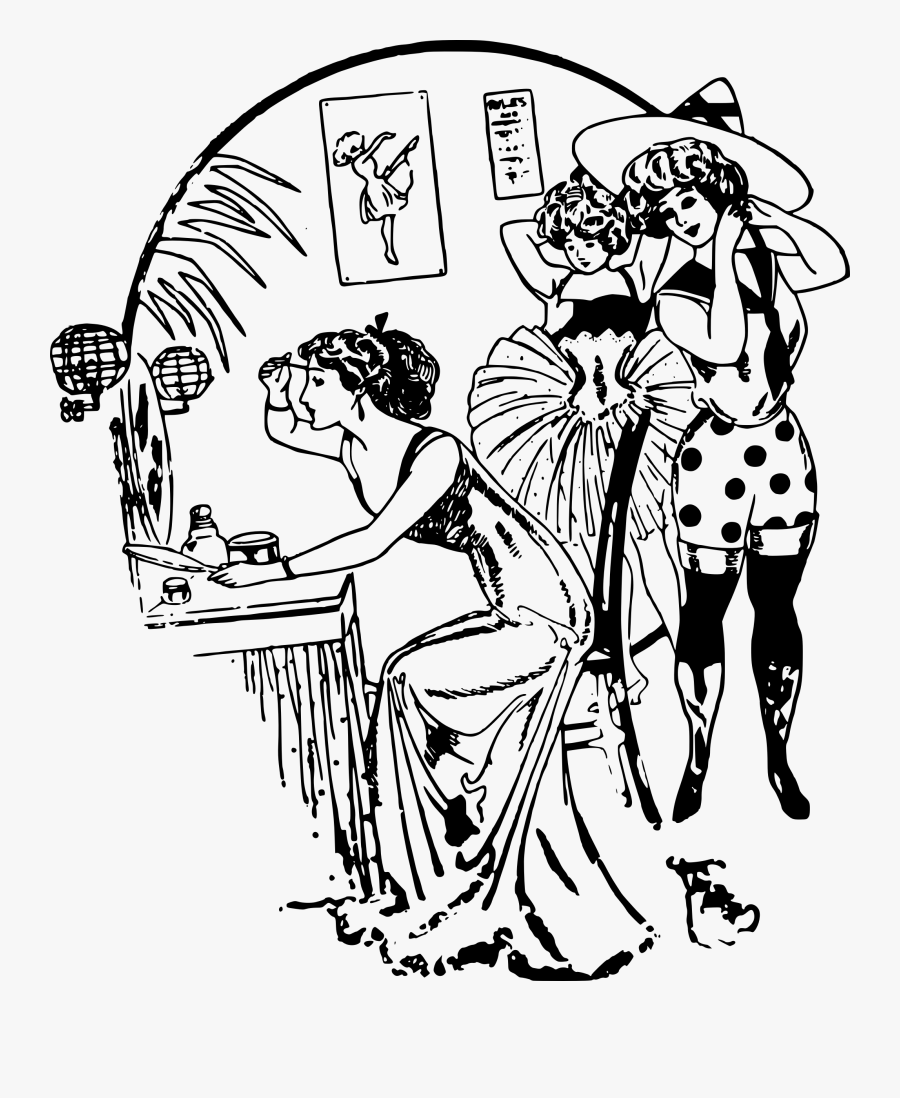 Clip Art Dressing Banner Freeuse - Cartoon, Transparent Clipart