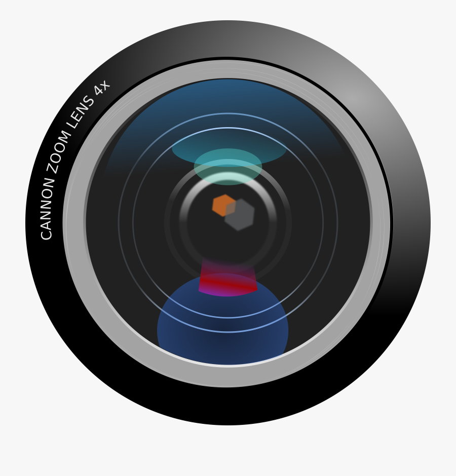Camera Lens - Camera Lense Clipart, Transparent Clipart