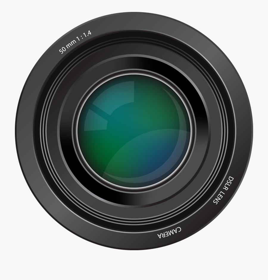 Camera Lens Free To Use Clip Art - Clip Art Camera Lens, Transparent Clipart