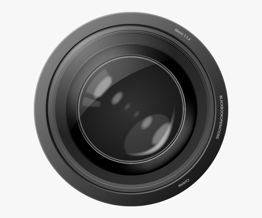 Vector Camera Lens - Camera Lens Vector Png, Transparent Clipart