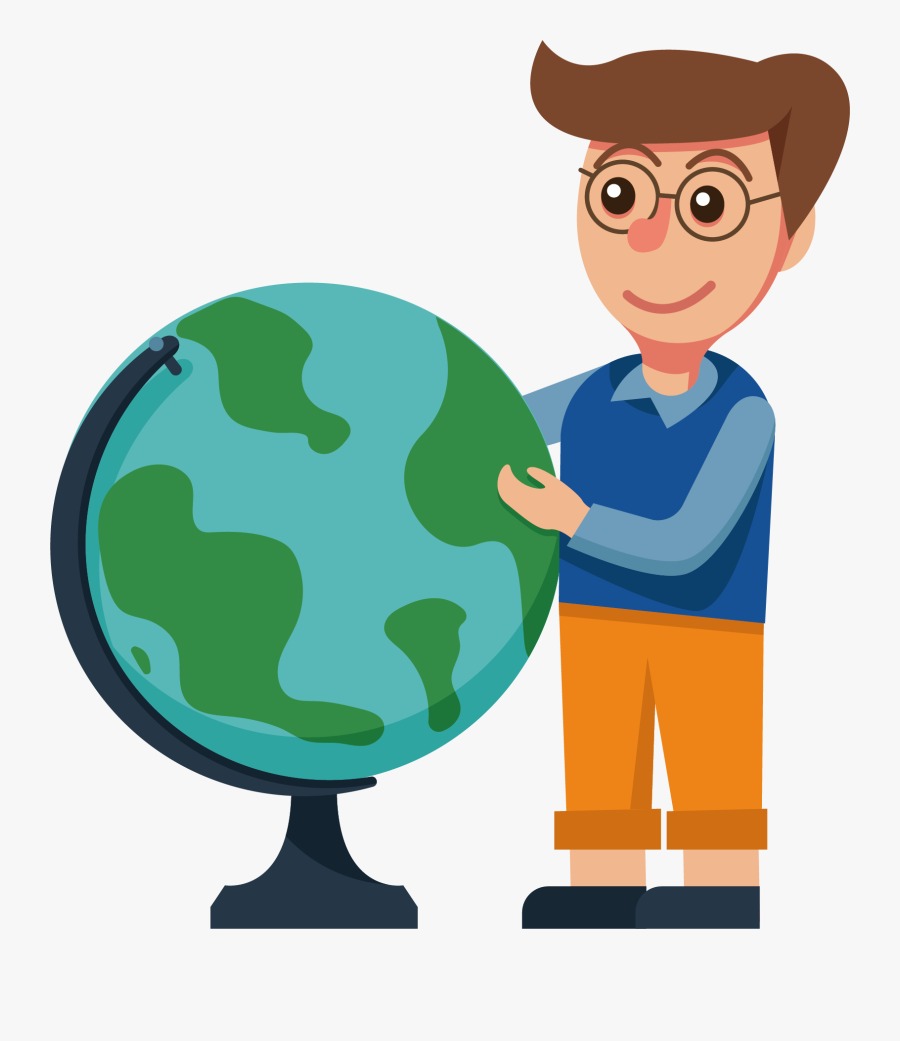 Geography Class Globe - Geografia Png, Transparent Clipart