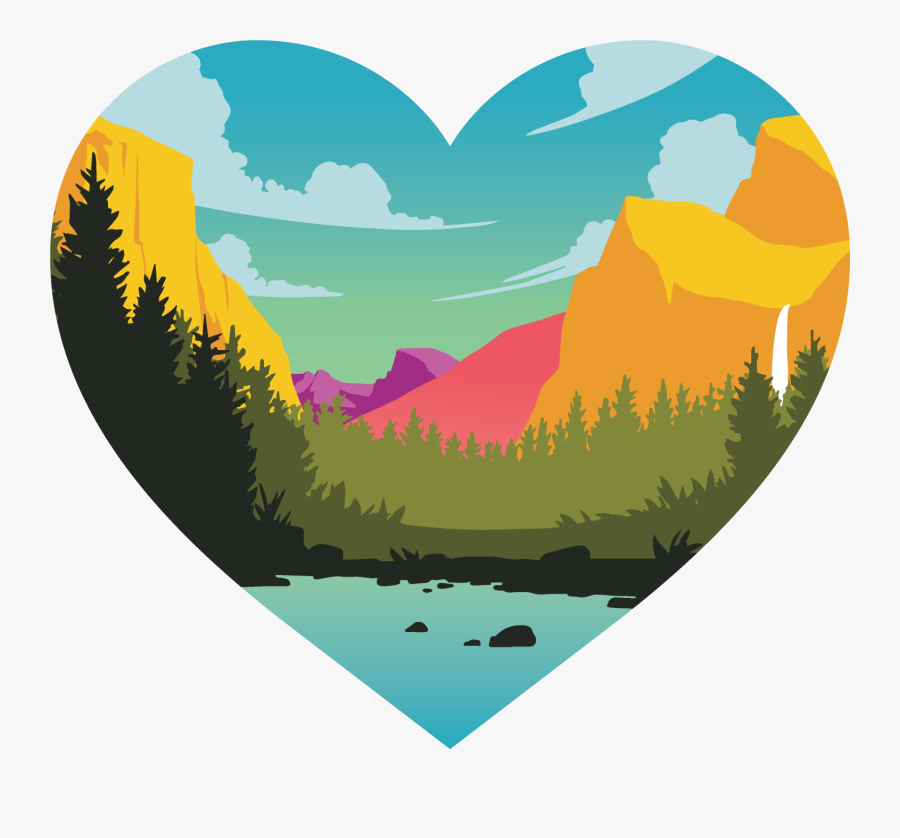 Find Your Park, Love Your Park - National Parks Clip Art, Transparent Clipart
