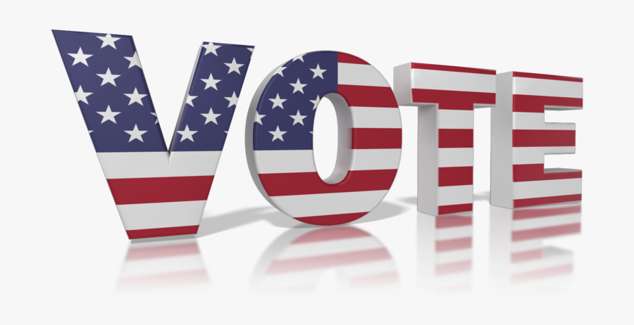 Vote America 800 Clr - Flag Of The United States, Transparent Clipart