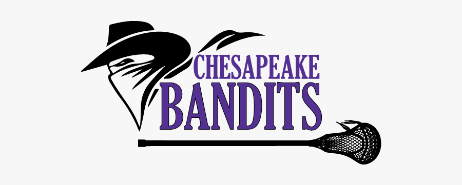 Chesapeake Bandits Lacrosse - Field Lacrosse, Transparent Clipart