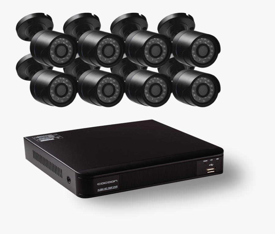 View On A Mobile Or Tablet - Cocoon 8 Camera Security System Manual, Transparent Clipart