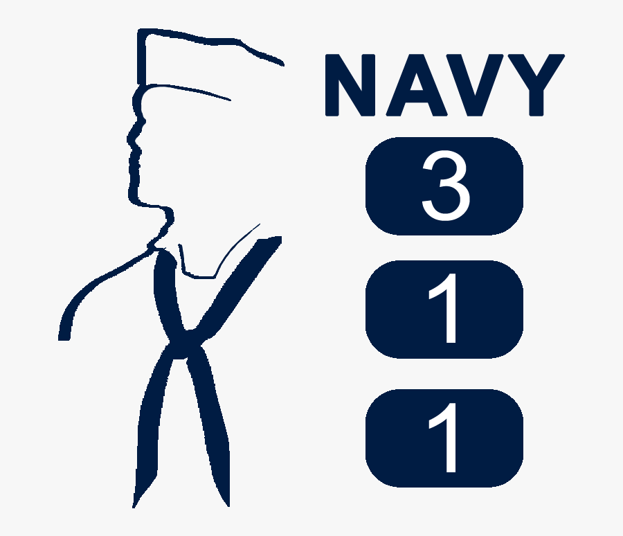 Navy 311 Resources Web Page - Navy Png, Transparent Clipart