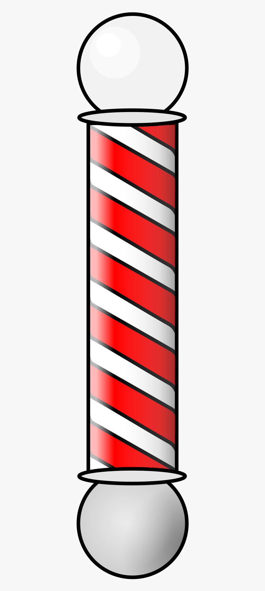 Clip Art Clipart Barbershop Smil Animation - Vector Barber Pole Png, Transparent Clipart