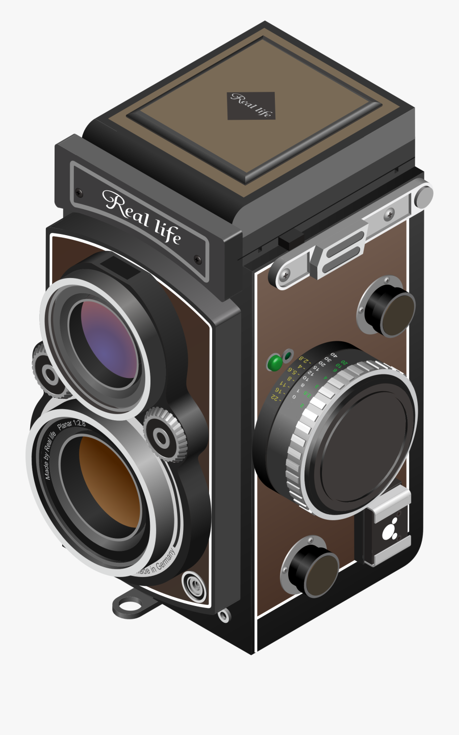 Twin Lens Reflex Png, Transparent Clipart