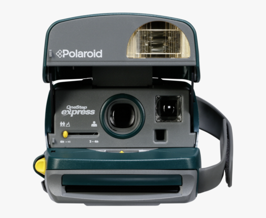 Instant Camera Photographic Film Camera Lens Video - 90's Camera Png, Transparent Clipart