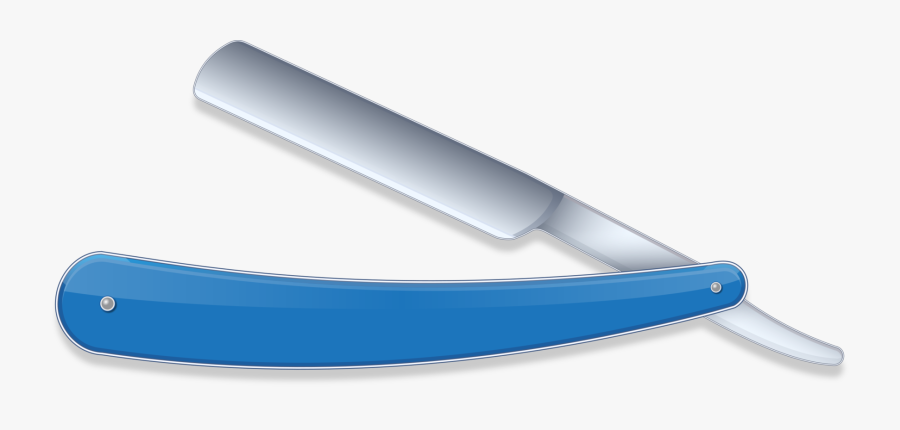 Barber Razor - Barber Scissors Razor Icon, Transparent Clipart