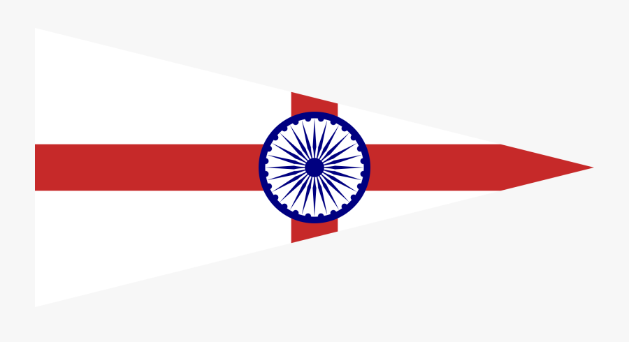 Commodore Flag Indian Navy Clipart , Png Download - Commodore Flag Indian Navy, Transparent Clipart