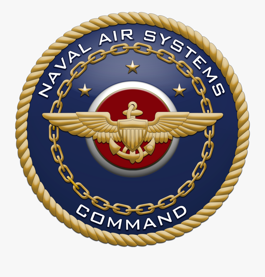 Navy Emblem Png - Naval Air Systems Logo, Transparent Clipart