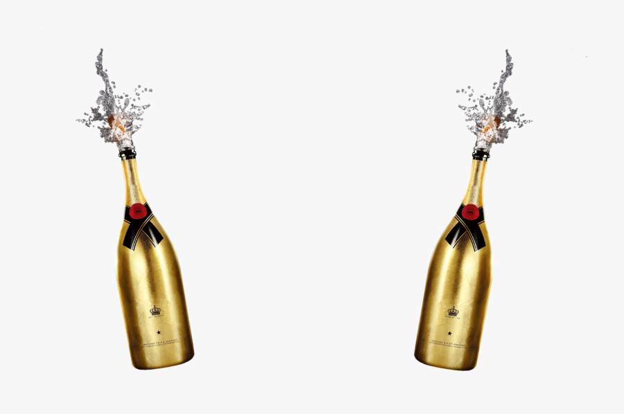 Champagne Bottle Red Wine Free Download Png Hq Clipart - Champagne, Transparent Clipart