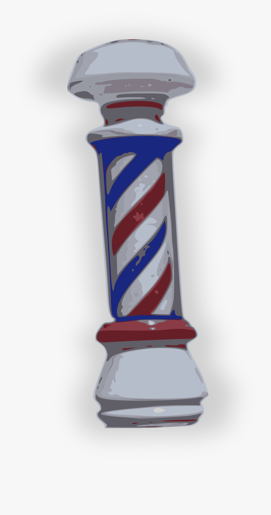 Barber Pole - Barber, Transparent Clipart