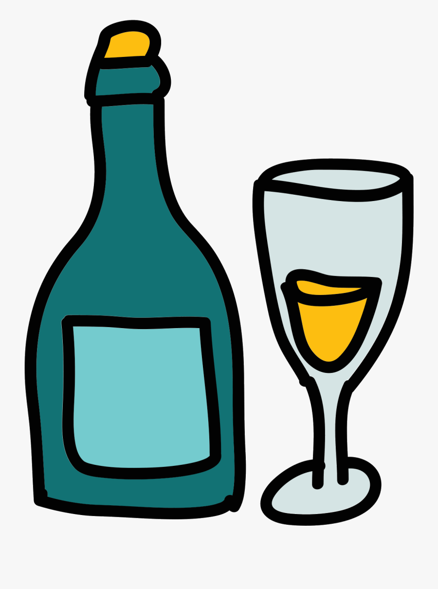 Champagne Bottles Png, Transparent Clipart