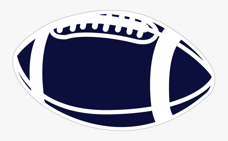 Football Blue Clipart Jpg Transparent Download - Pink Powder Puff Football, Transparent Clipart