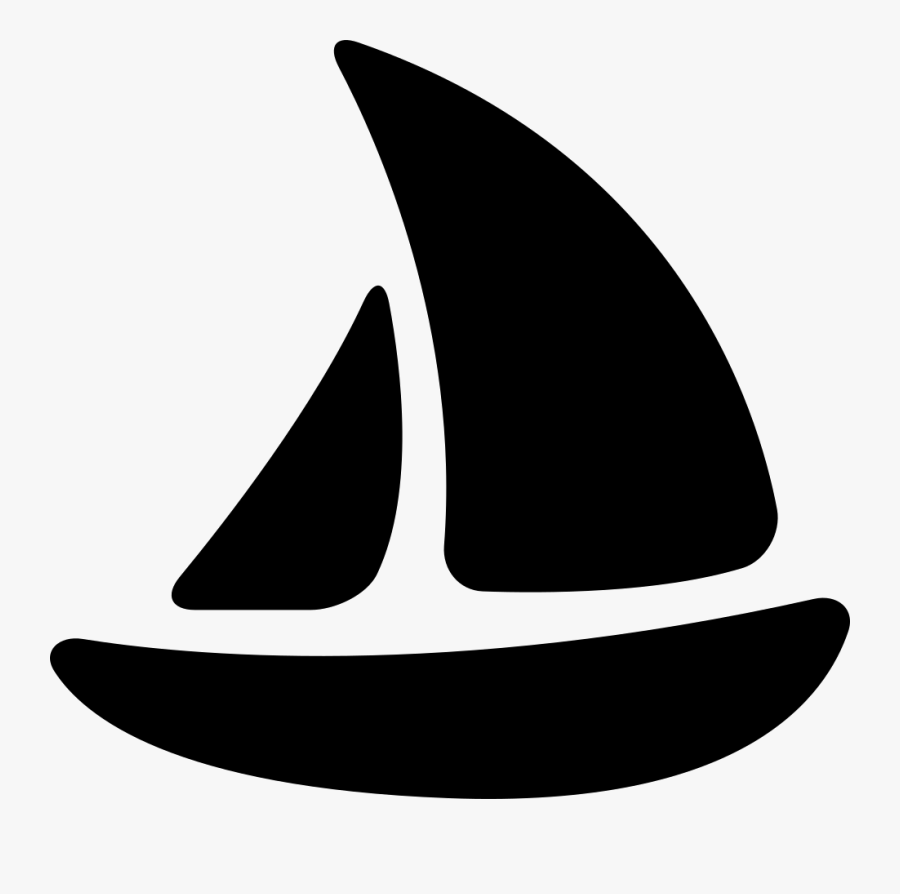 Sail Clipart Navy Blue Sailboat - Sailing Boat Svg, Transparent Clipart
