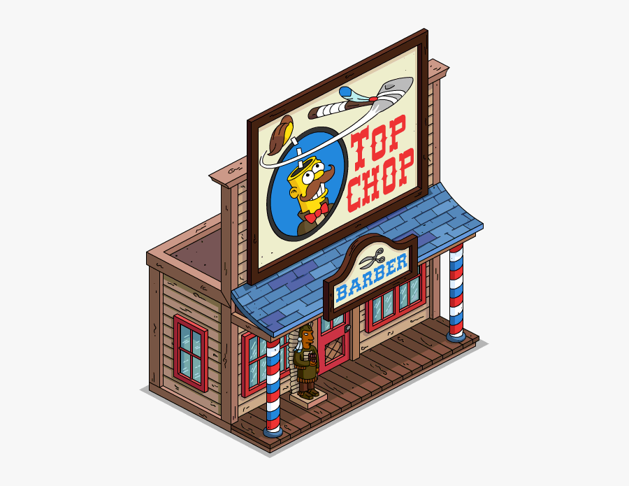Community Helpers Clipart Barber - Barber Shop Building Png, Transparent Clipart