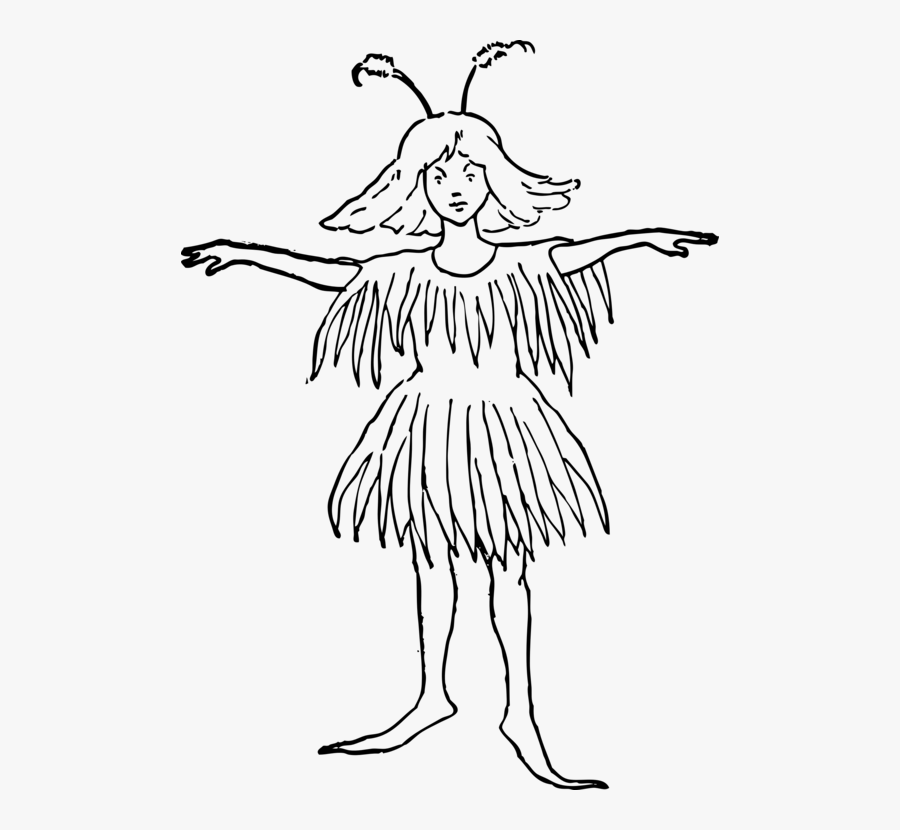 Art,monochrome Photography,plant - Clipart Tree Fairy, Transparent Clipart