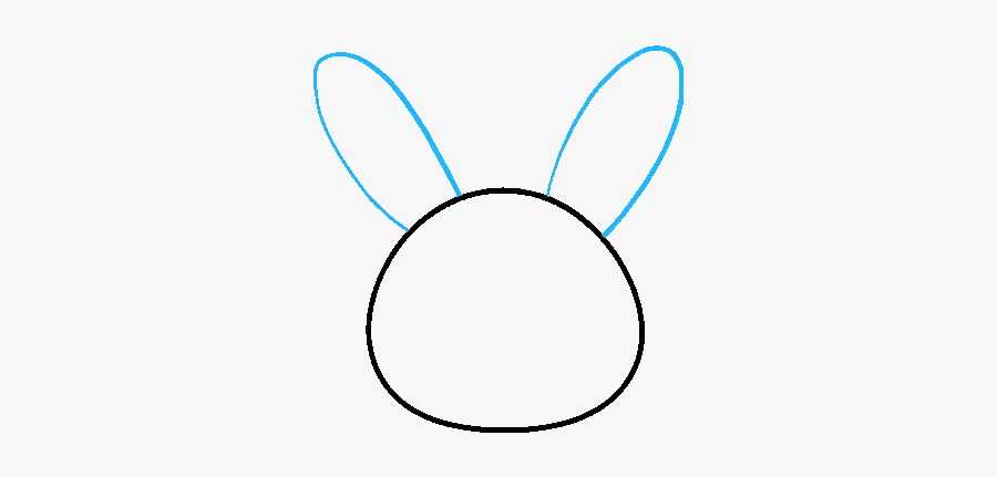 How To Draw Bunny - Rabbit, Transparent Clipart