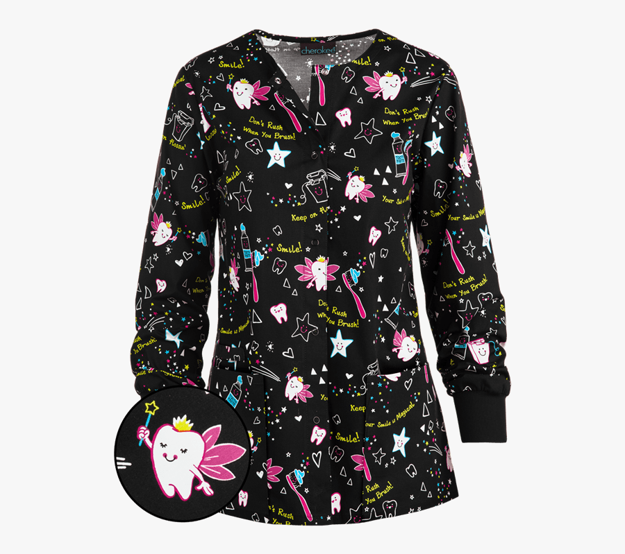 Tooth Fairy Lab Coat, Hd Png Download - Teeth Scrub Jackets, Transparent Clipart