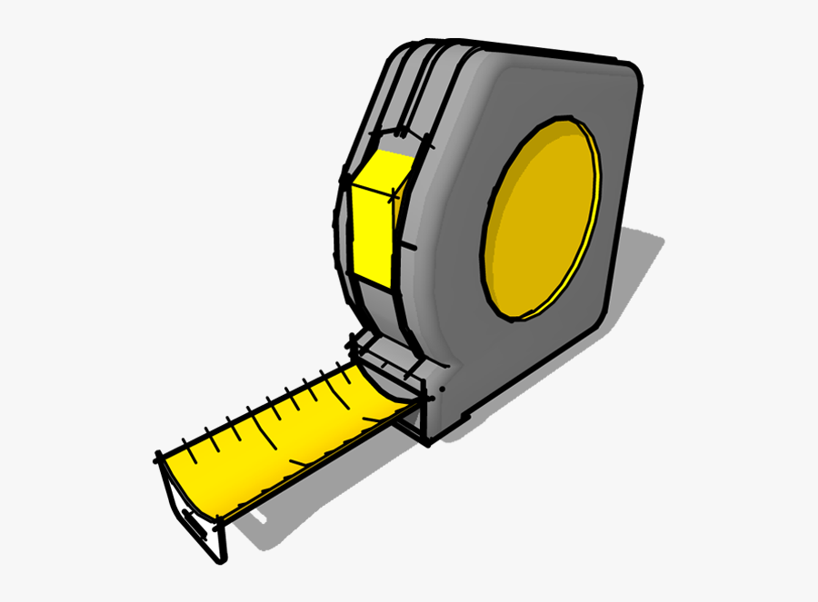 Tape Measures Measurement Tool Clip Art - Transparent Tape Measure Clipart, Transparent Clipart