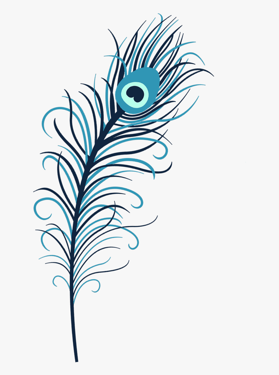 #feather #feathers #peacock #peacockfeather #peacockfeathers - Indian Peacock Feather Transparent, Transparent Clipart