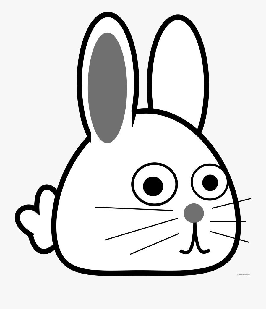 Rabbit Clipart Spring Bunny - Spring Drawings For Kids, Transparent Clipart