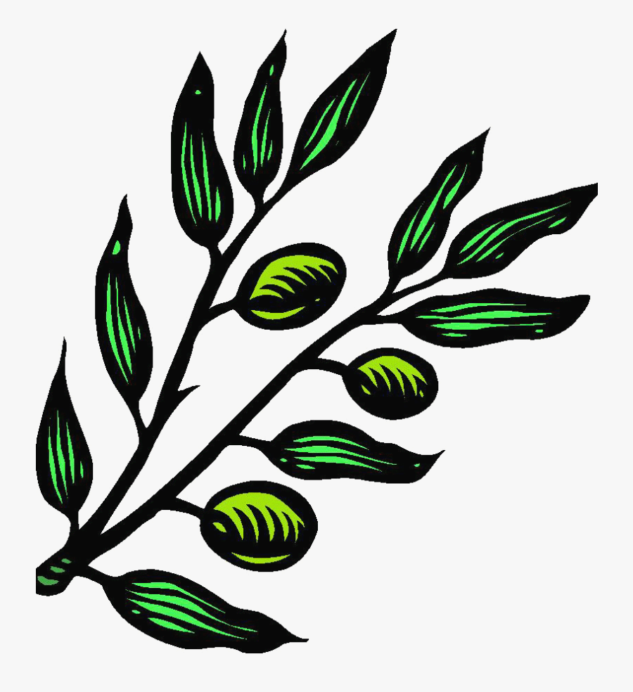 Free Online Website Malware Scanner - Cartoon Olive Branch Jpg, Transparent Clipart