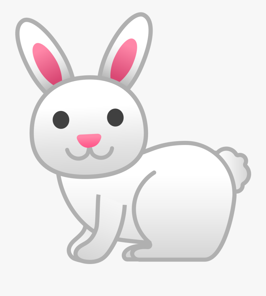 Cute Transparent Image Mix - Bunny Emoji Transparent, Transparent Clipart