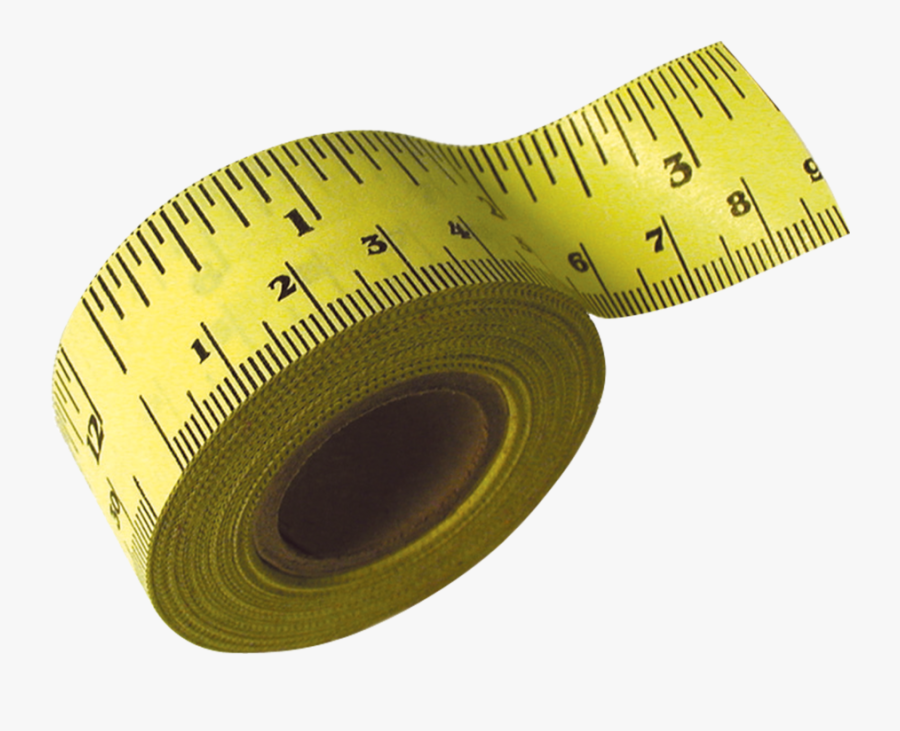 Transparent Measuring Tape Clipart - Ruler Tape, Transparent Clipart
