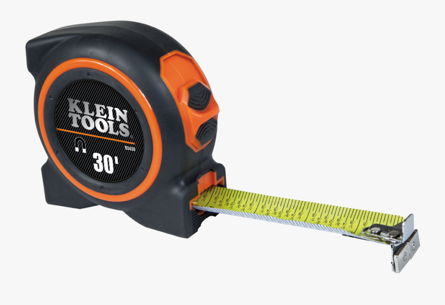 Download Tape Measure Png File - Klein Tools Tape Measure, Transparent Clipart