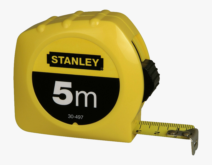 Stanley Tape Measure 5m, Transparent Clipart